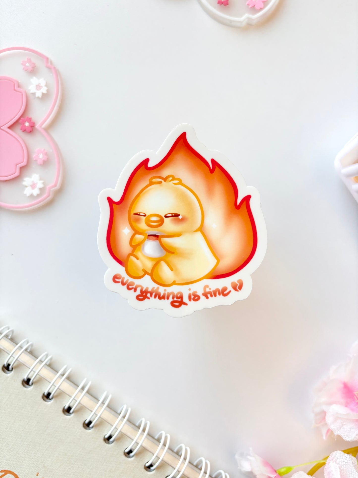 Everything is Fine Sticker