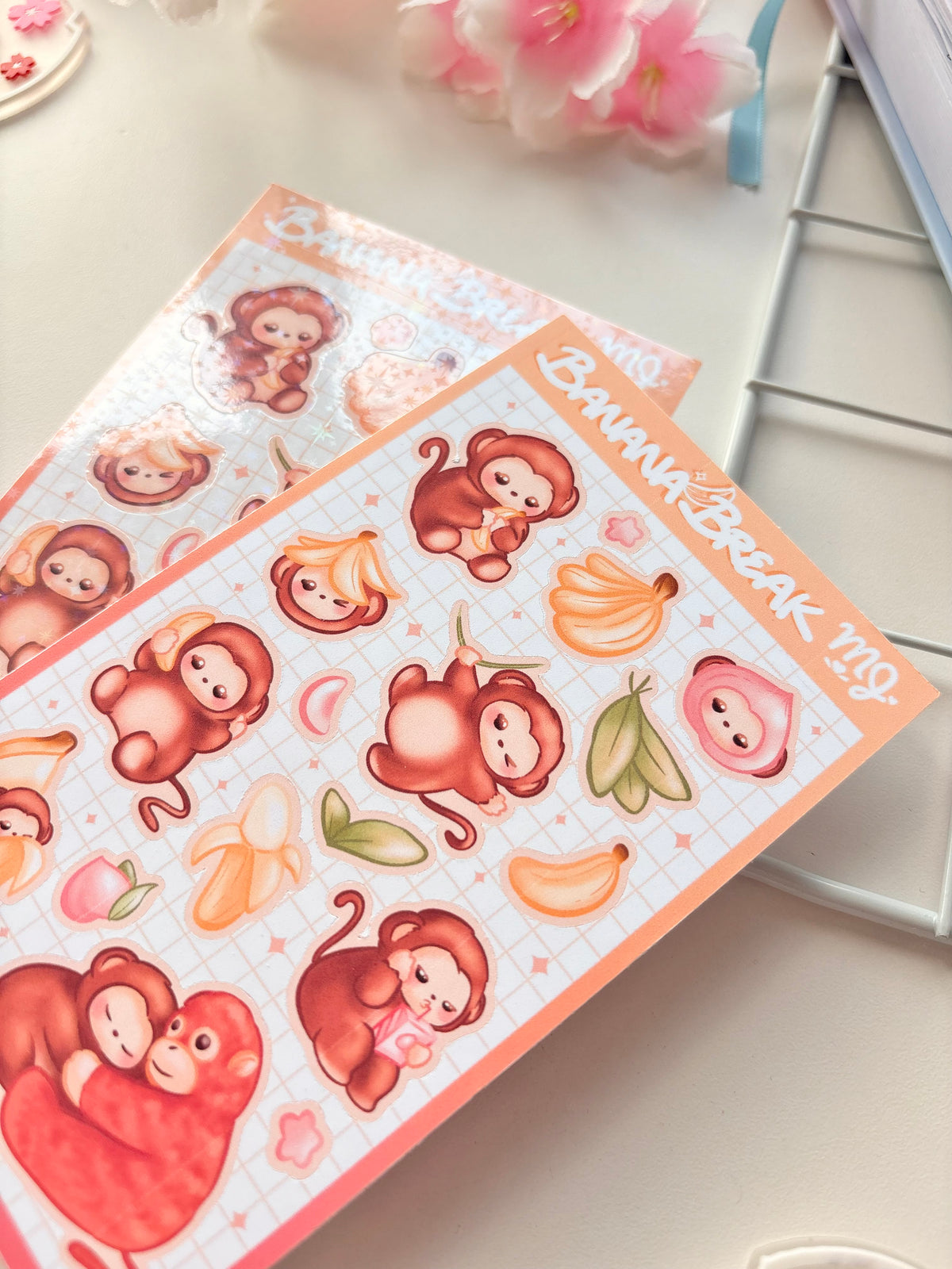 Banana Break  Sticker Sheet
