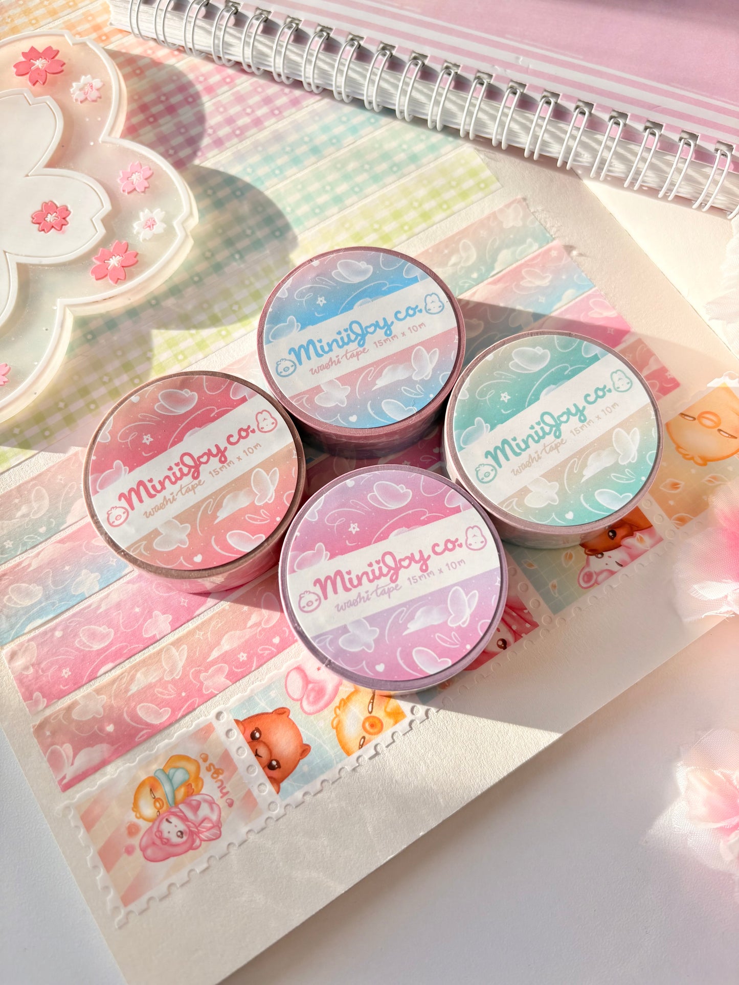 Butterfly Washi Bundle (Set of 4)