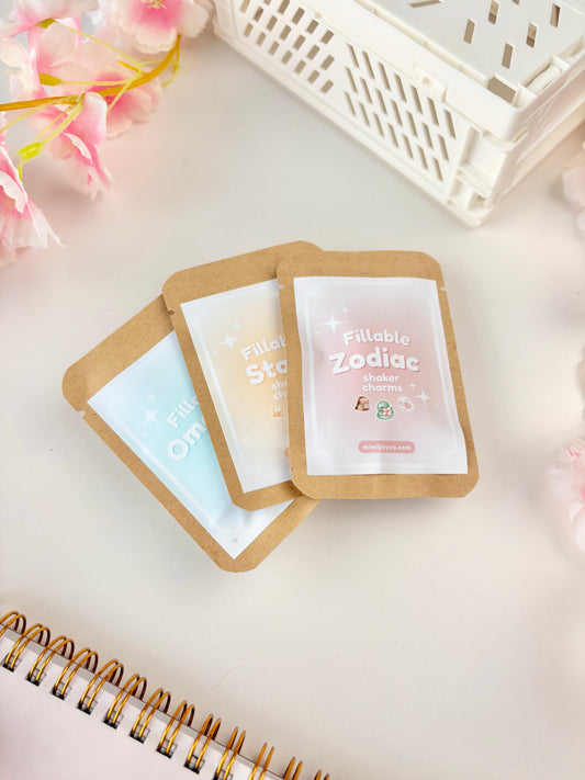 Shaker Charm Bags