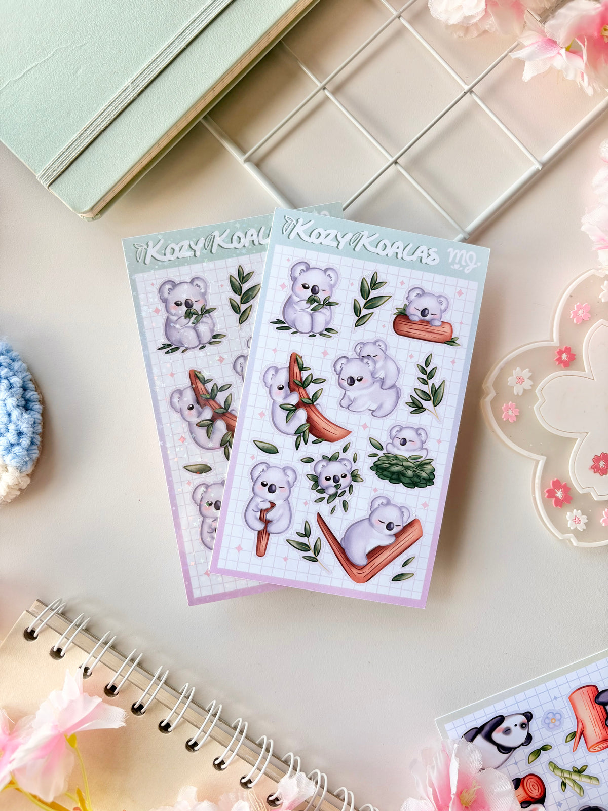 Kozy Koalas Sticker Sheet