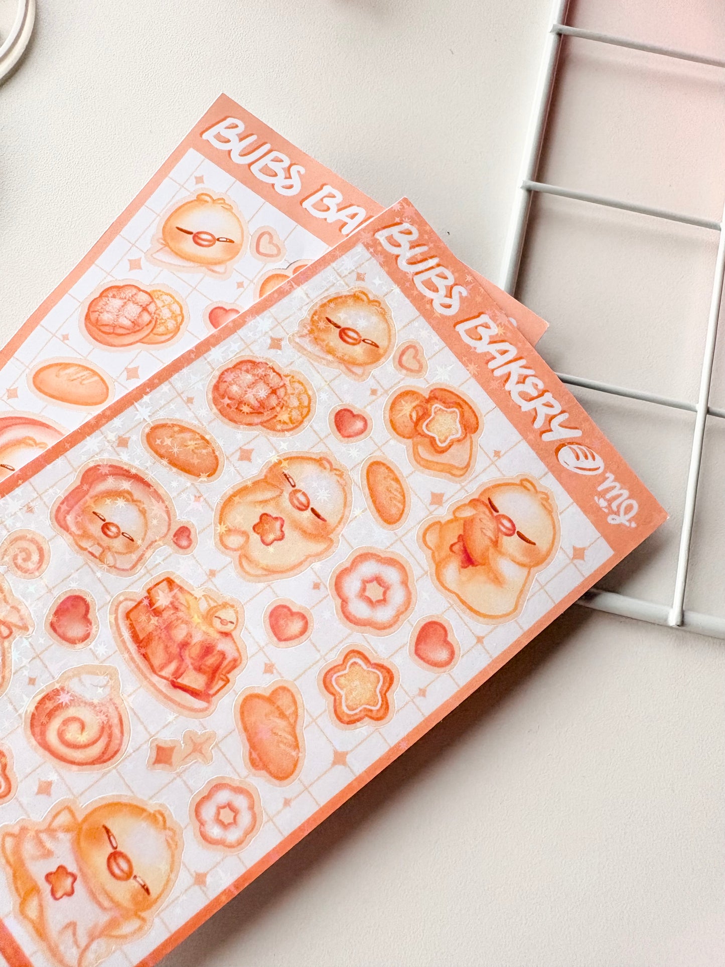 Bubs Bakery Sticker Sheet