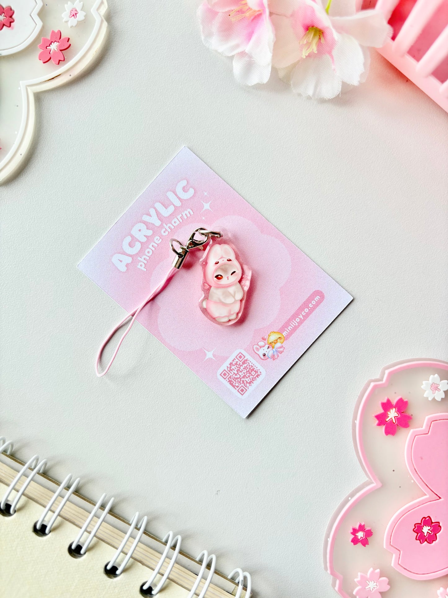 Cute Cat Phone Charms