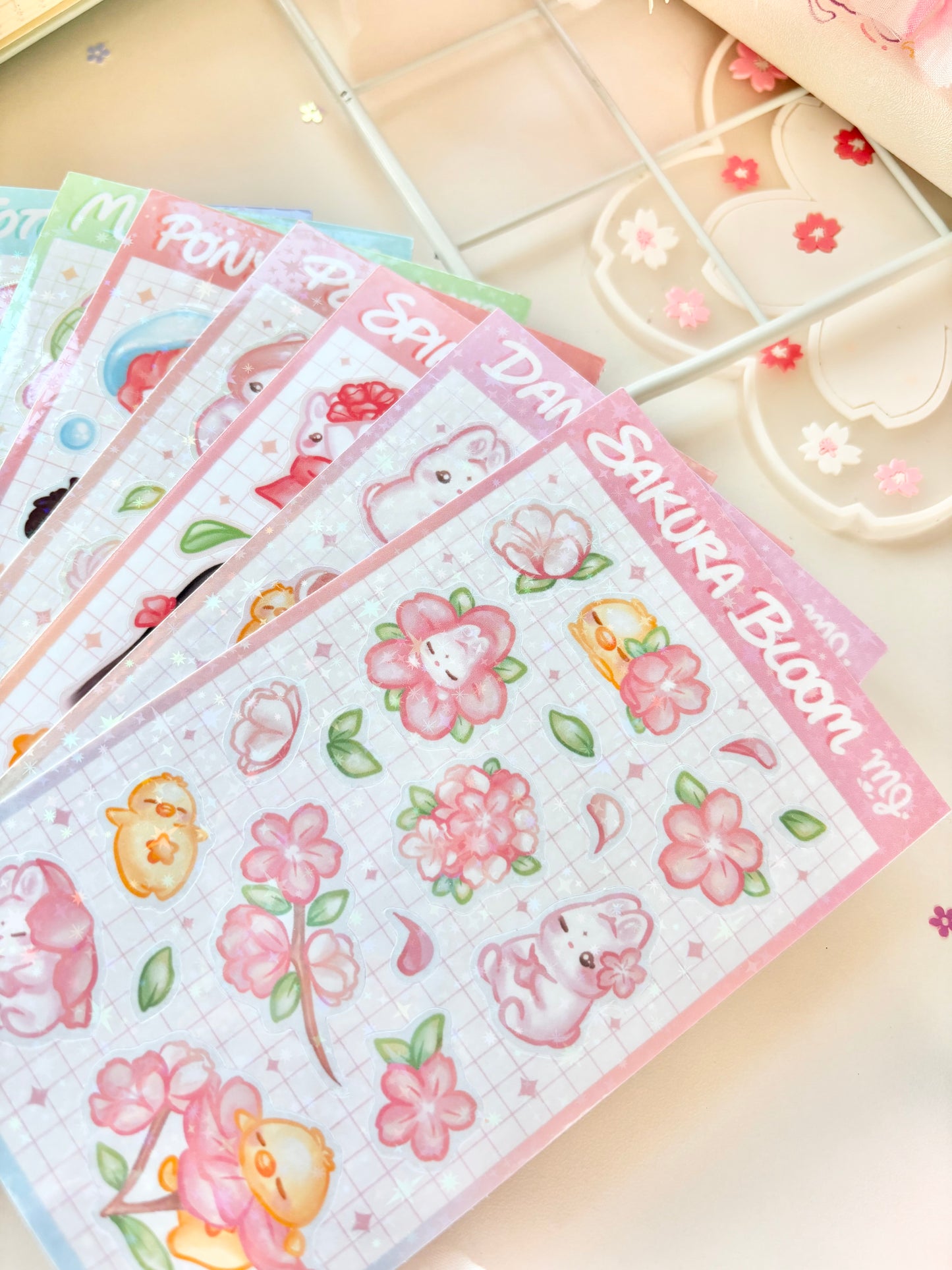 Ultimate Spring Sticker Sheets Holo Bundle (Set of 8)