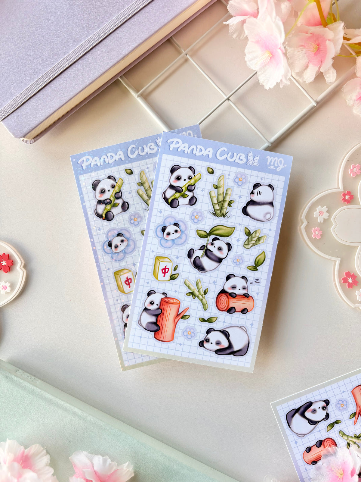 Panda Cub Sticker Sheet