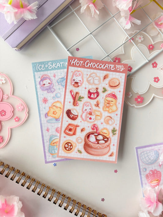 Holiday Sticker Sheet Holo Bundle 2025 (Set of 2)