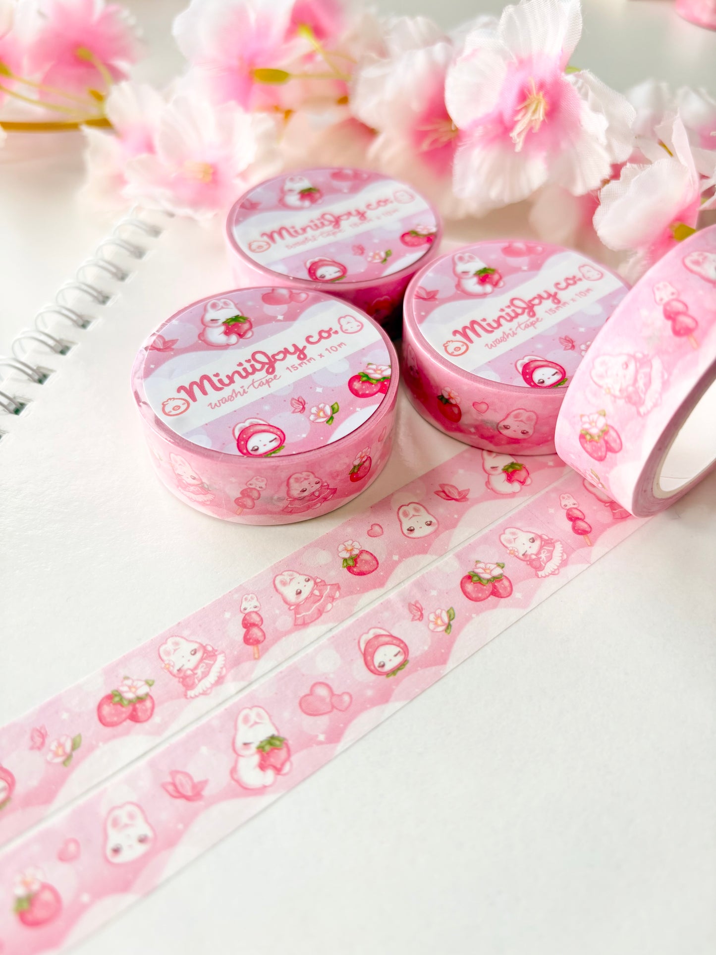 Strawberry Buns Washi Tape