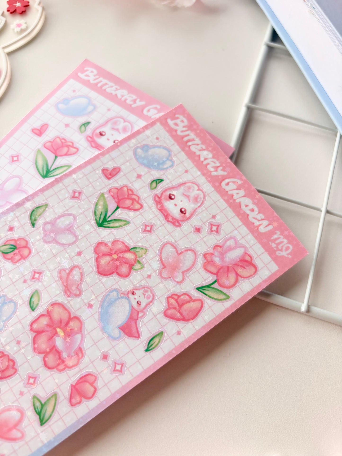 Butterfly Garden Sticker Sheet