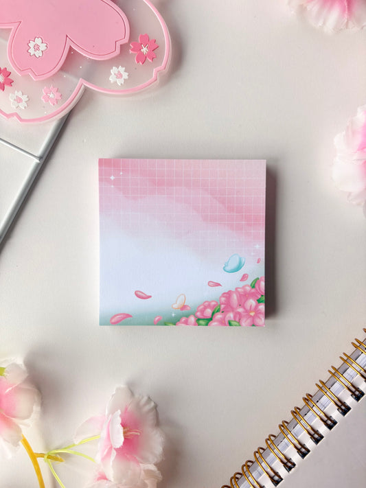Butterfly Field Memo pad