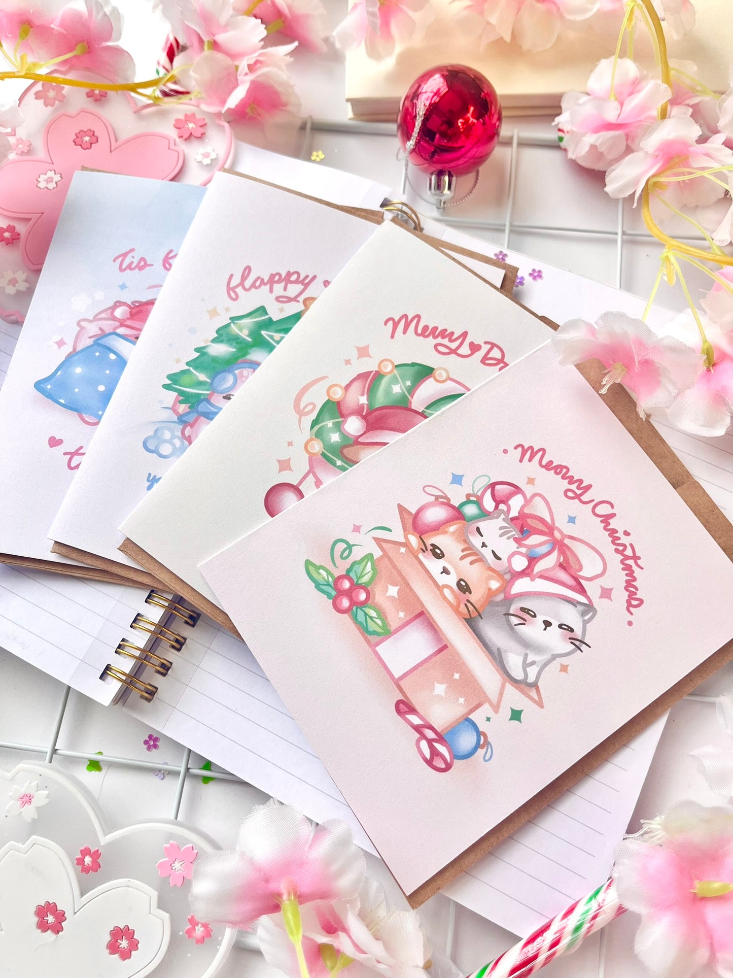 Holiday Greeting Cards (Set of 4)