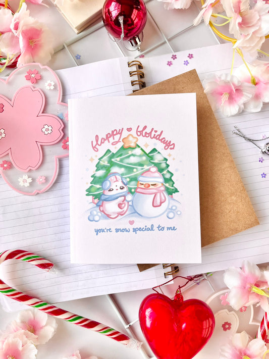 Happy Holidays Greeting Card