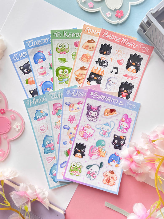Sanrio Sticker Sheets Series 2